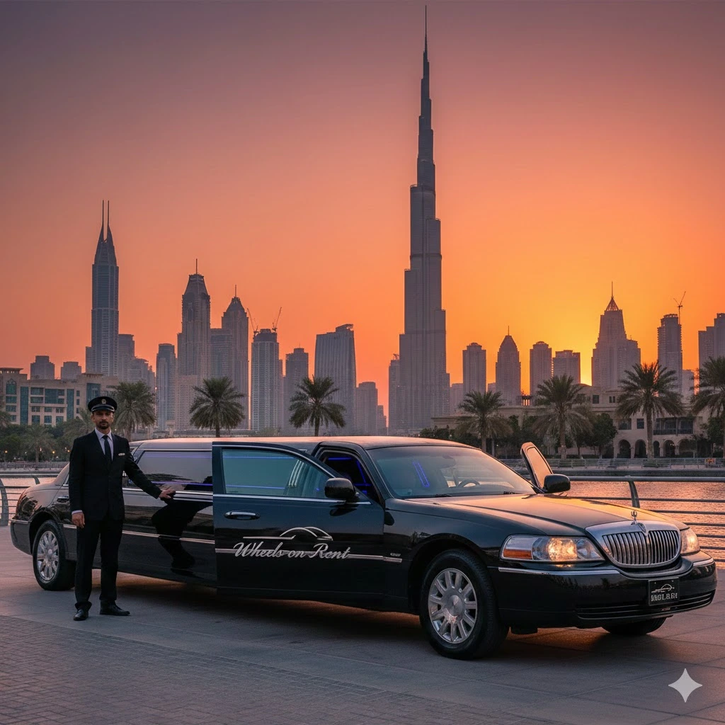 Limousine Car Price in UAE | Luxury Limo Rental Dubai – Wheels on Rent