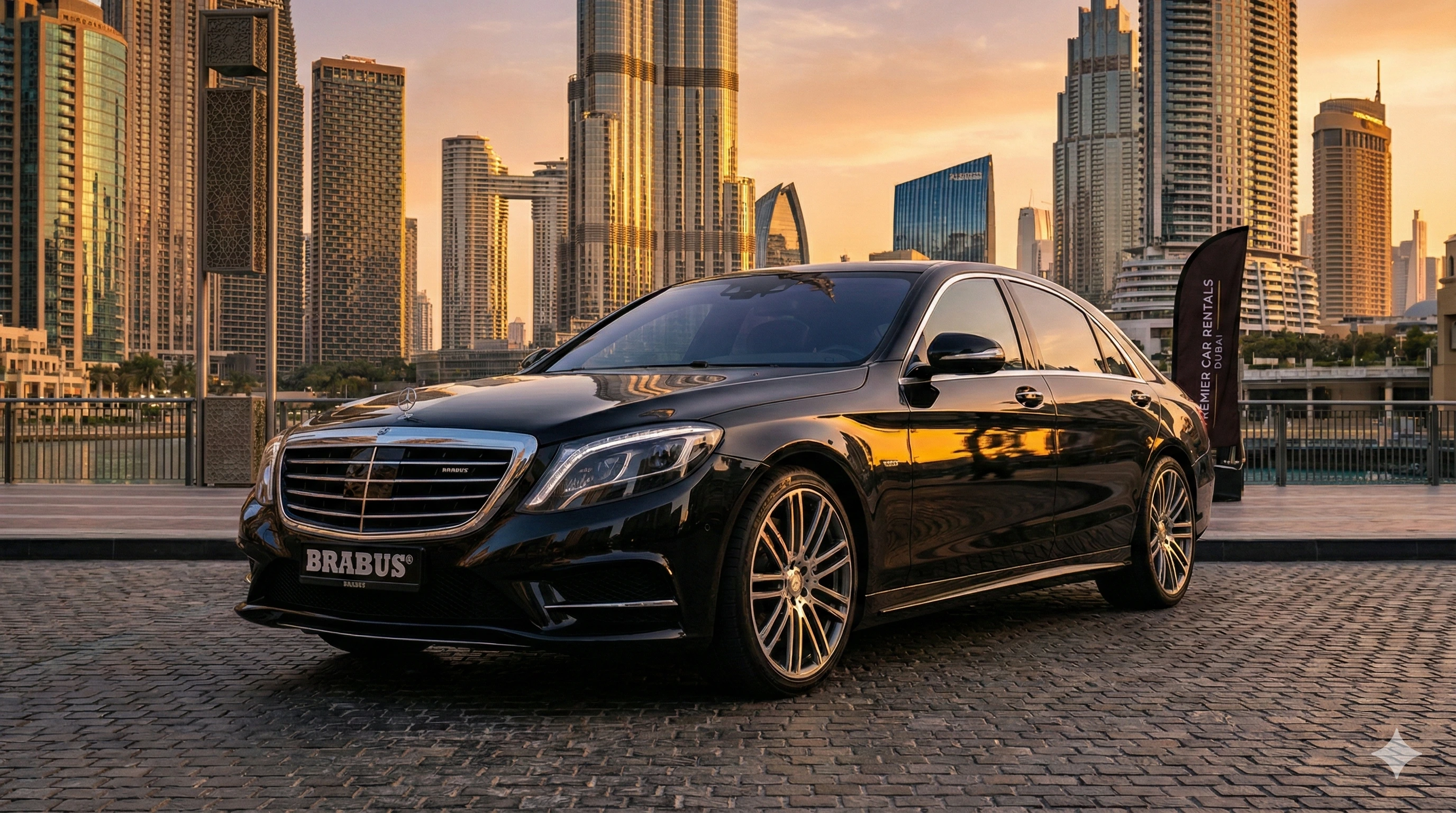 Mercedes S500 Brabus Rental Dubai AED 1500/Day | Luxury Car Rental UAE