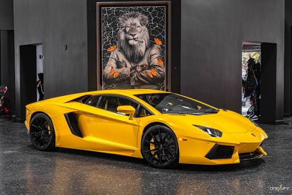 Experience the V12 Legend: Rent a Lamborghini Aventador in Dubai with Wheels on Rent